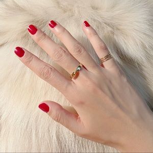 ✨Elegant Twisted Gold Adjustable Ring